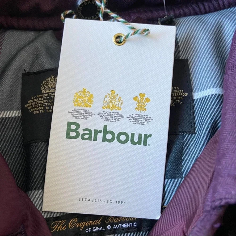 Barbour The Original Tartan Quilted Jacket NEW 4 - Picture 12 of 15